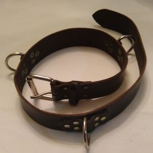 Leather Bondage Belt